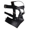Ouch! Xtreme Bâillon SM Zip-Up Noir